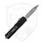 Microtech UTX-85 Gen IV Double Edge Patrially Serrated Black Aluminum, Apocalyptic M390MK - 12324-11AP