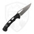 Dead Reckon Knives Ridgeback Modified Clip Point Non-Flipper, Full Black G10 Scales, Stonewash Magnacut - RB-3545-21