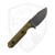 Tactical Pterodactyl Midsize Camper OD Green G10, Dark Stonewash 52100