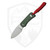 Civivi Baby Banter Fixed Blade, Green Canwas Micarta, Stonewash Nitro-V Blade - C230452