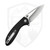 Civivi Faeger Flipper w/ Thumb Stud, Black G10, Satin 14C28N - C240311