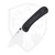 Knafs Lander 1 Black Micarta, Satin 14C28N