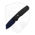 ProTech Runt 5 Auto Reverse Tanto, Black Handle / Sapphire Blue 20CV - R5203-SB