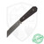 Jack Wolf Knives Midnight FIXedc Purple Carbon Fiber, w/ box, sheath, Pre-Owned
