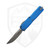 Microtech UTX-85 Gen IV Single Edge Blue Aluminum, Apocalyptic M390MK - 12314-10APBL