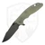 Hinderer Knives XM-18 3.5" Skinny Harpoon Spanto Translucent G10, Working Finish Ti, Working Finish Magnacut