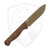 Hellbender Blade Co Mudpup Burlap Micarta, Coyote Tan Magnacut