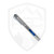 Kershaw Livewire Cryo OTF Raw Aluminum, Blue MagnaCut - 9000RAWBLU