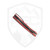 Kubey Calyce Linerlock Flipper, Red G10, Black Stonewash 14C28N - KUB901X