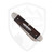 Jack Wolf Knives Equal End Slipjoint, Stainless Steel Bolsters, Ebony Wood Inlay, Flat Ground 14C28N