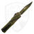 Microtech Combat Troodon Bowie Signature Series OD/Tan/Black Splatter Aluminum, M390MK - 1146-1ODTA BKSPLS