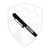 Microtech UTX-85 Gen IV Single Edge Black Aluminum, Partially Serrated Apocalyptic M390MK - 12314-11AP