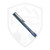 MachineWise Sonora Ice Blue Fade Sunray Milled Titanium with Titanium Bolster, Stonewash S90V - #1652