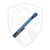 MachineWise Sonora Ice Blue Fade Sunray Milled Titanium with Titanium Bolster, Stonewash S90V - #1652