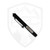 Microtech UTX-85 Gen IV Tanto Edge Black Aluminum, Apocalyptic Partially Serrated M390MK - 12334-11AP