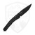 Zero Tolerance 0556BLK Titanium w/ Carbon Fiber Inlay, Black Magnacut