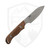 Hellbender Blade Co Ranch Hand Burlap Micarta, Stonewash Magnacut