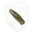 TRM Neutron 2 Linerlock, OD Green Turtle Shell G10, Stonewash Magnacut