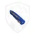 ProTech Rockeye Auto, Blue Aluminum, Stonewash Magnacut - LG3101-Blue