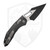 Microtech Stitch Ram-Lok, Black Distressed Fluted Aluminum, Apocalyptic M390MK - 169RL-1FLDBK