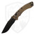 Microtech Amphibian Ram-Lok Marfione Select, Antique Bronze Frag Titanium, DLC M390MK - 137RL-1DLCTFRMS1