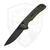Civivi Tarask Button Lock, OD Green G10, Black Stonewash Nitro-V - C25023C2