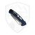 Dead Reckon Knives Ridgeback Integral, Reverse Tanto Navy Aluminum, Stonewash Magnacut