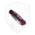 Dead Reckon Knives Ridgeback Integral, Reverse Tanto Purple Aluminum, Dark Stonewash Magnacut