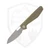 Gerber Slimsada Framelock, Olive Micarta, Stonewashed D2 - 1911