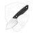 Gerber Stowe Fixed Blade, Black Canvas Micarta, Stonewashed 440C - 1905