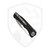 Heretic Wraith V4 Manual Button Lock, Black Aluminum Handle, StonewashMagnacut - H001-2A