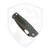 Vosteed Porcupine Top Linerlock, Green Canvas Micarta, Copper Dune 14C28N - A2609