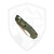 Microtech MSI Ram-Lok Marfione Select, Antique Green Anodized Titanium, Bronze Stonewash M390MK - 210-13MS1