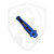 Kershaw Launch 12, Blue Aluminum, Carbon Fiber Inlay, Blackwash CPM-154 - 7130BLUBW