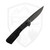 Finch Knife Co El Camino, Shredded Carbon Fiber, Blackwash 14C28N - EL110