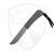 Jack Wolf Knives Pioneer FIXedc, Titanium Crosshatch Handle, Hand Satin S90v