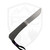 Jack Wolf Knives Pioneer FIXedc, Titanium Crosshatch Handle, Hand Satin S90v