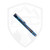 MachineWise Mojave, E-Blue Grenade Pattern Titanium, Stonewash S90V - #1131