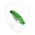 Spyderco UK Penknife Salt Green FRN, SpyderEdge Satin LC200N - C94SGR