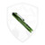 Heretic Knives Medusa Manual Recurve, Cel Shaded Toxic Green, Magnacut - H010-CS-TX