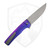 MachineWise Sonora Epicenter, Blue Purple Fade Ti w/ Raw Ti Bolster, Lightwash S90V - 2016