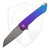 MachineWise Mojave Fine Step, Purple Blue Fade Titanium, Lightwash S90V - 1199