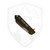 Heretic Knives Jinn Button Lock Manual, OD Green Aluminum, Bronze Magnacut - H213- 7AGRN
