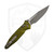 Microtech Socom Ram-Lok S/E, Frag OD Green Aluminum, Apocalyptic M390MK - 160RL-10APFROD