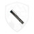 Aux Mfg Coffin Tanto Crossbar, Grey G10, Stonewash 14C28N - AUX005GRY