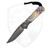 Chris Reeve Knives Small Sebenza 31 Unique Graphic, Triple Mosaic Opal Cabochon Inlay, Drop Point Magnacut #3