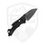 Kershaw Craze, Black Polymer, Black Stonewash 8Cr13MoV - 8337