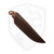Hellbender Blade Co Ranch Hand, Burlap Micarta, Coyote Magnacut