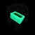 CountyComm Tiny Ultem Topo Pocket Box w/ Glow Silicone Holder