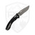 Microtech Amphibian Mini, Black Frag Aluminum, Apocalyptic M390MK - 137MRL-10APFR